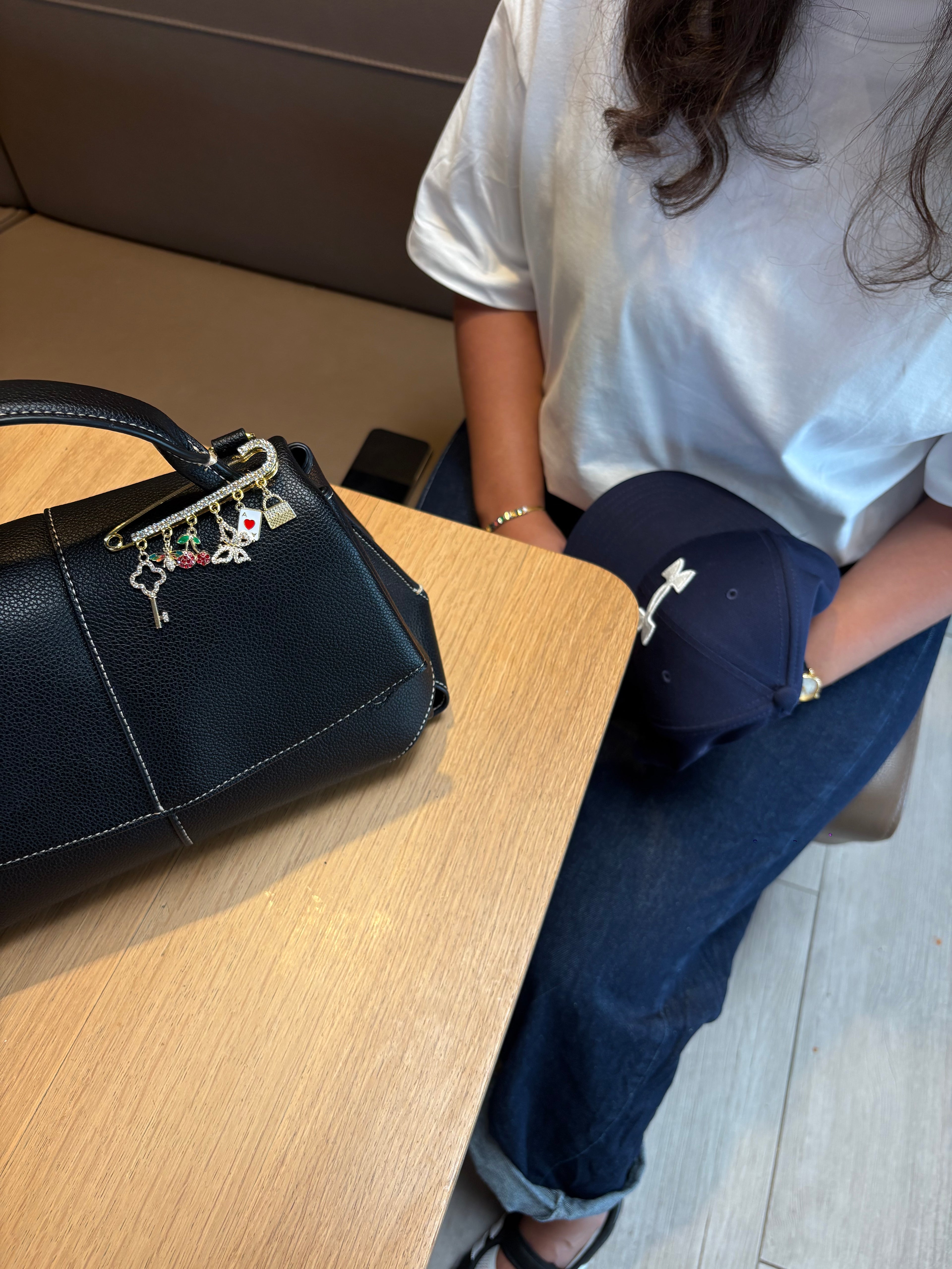 Bijou de Sac Honey Maxi - Bag Charm Strass Doré