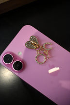 Bijou de Téléphone Gossip Shine - Attache Coque Cœur Strass⁠