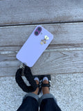 Bijou de Téléphone Blair Glam - Attache Coque Cœur Lisse⁠