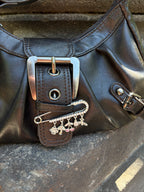 Bijou de Sac Luxe Mini - Bag Charm Strass Argenté⁠