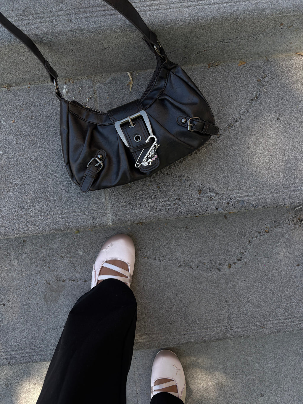 Bijou de Sac Luxe Mini - Bag Charm Strass Argenté⁠