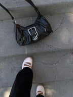 Bijou de Sac Luxe Mini - Bag Charm Strass Argenté⁠